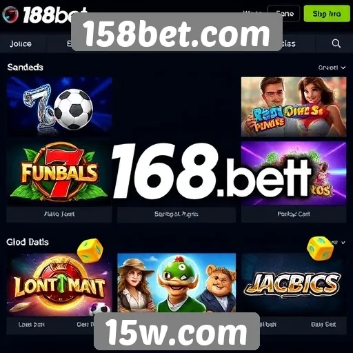 158bet.com oferece ampla variedade de jogos online